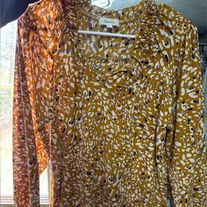 Ralph Lauren Women's Yellow Blouse